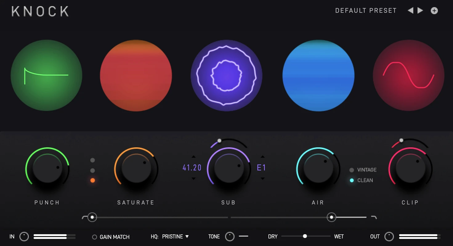 KNOCK by DECAP is the top drum processing plugin