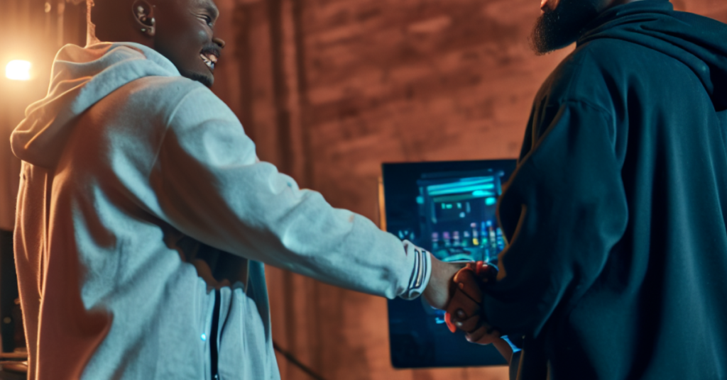 The art of negotiating beat placements
